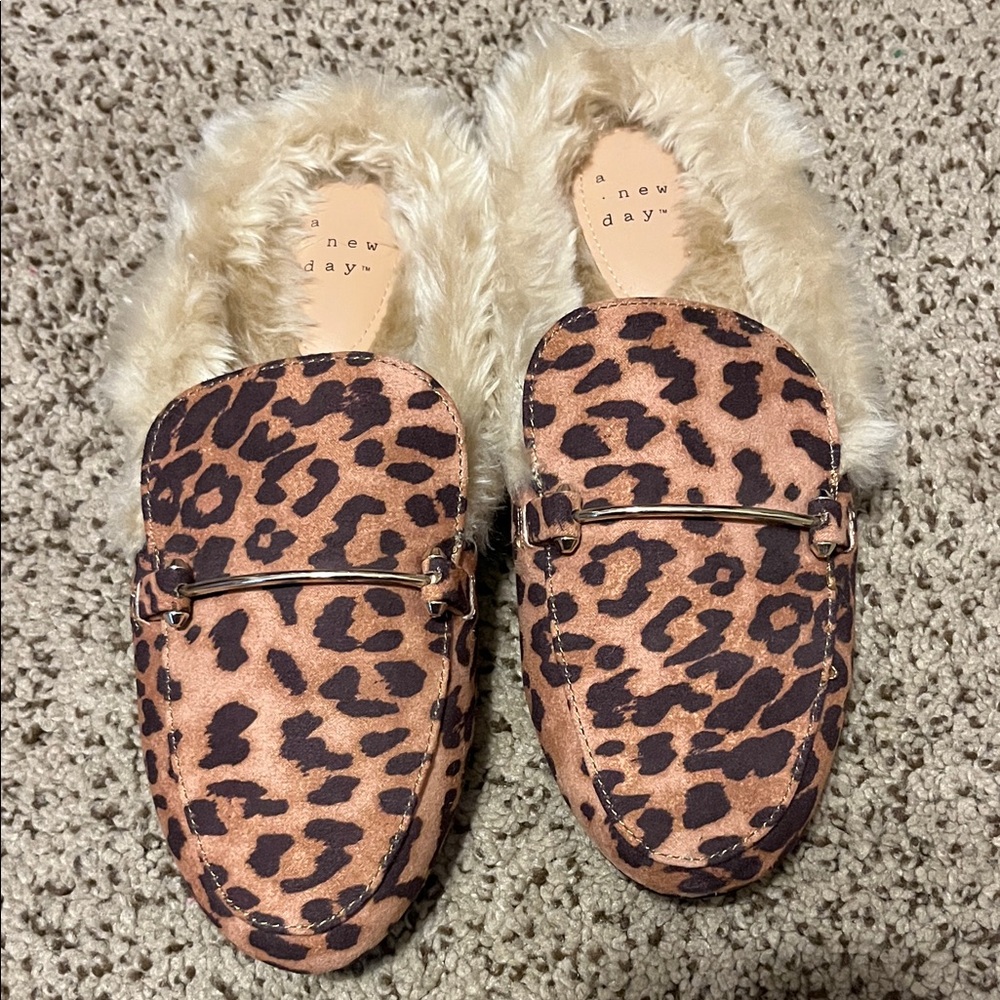 A New Day cheetah slip on Women’s shoes